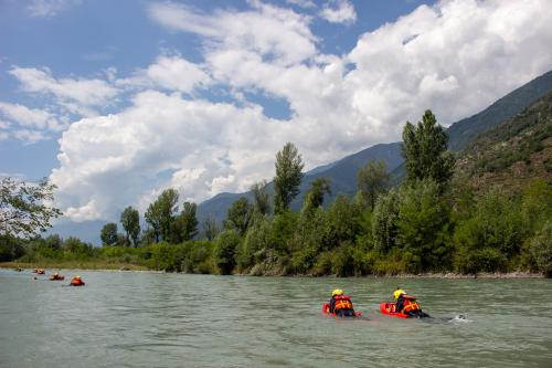 Discesa in hydrospeed sul fiume Adda in Valtellina