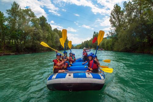 Discesa di rafting in Valtellina adatta anche ai bambini