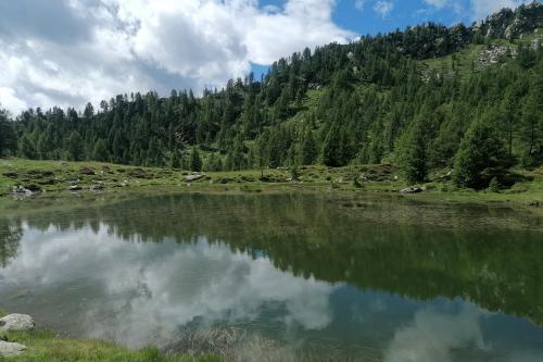 Lago Culino in Val Gerola in Lombardia